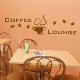Wandtattoo Coffee Lounge