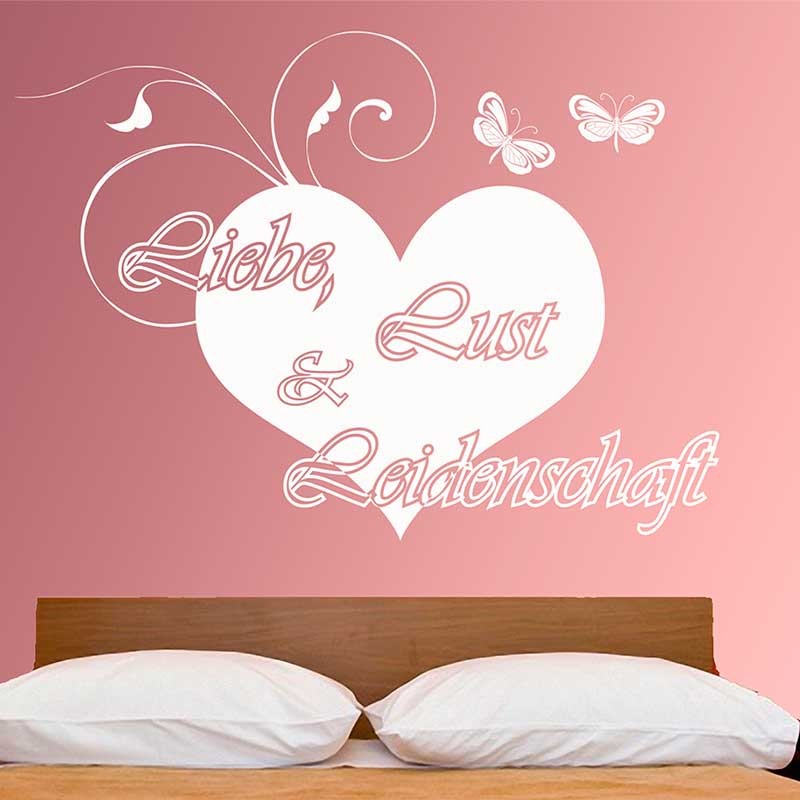 Wandtattoo Liebe Lust Und Leidenschaft Romantik Fur Ihre Wand