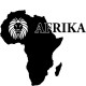 Wandtattoo Afrika Landkarte
